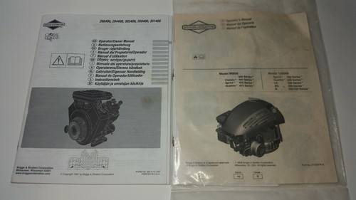 Manuali proprietario motore